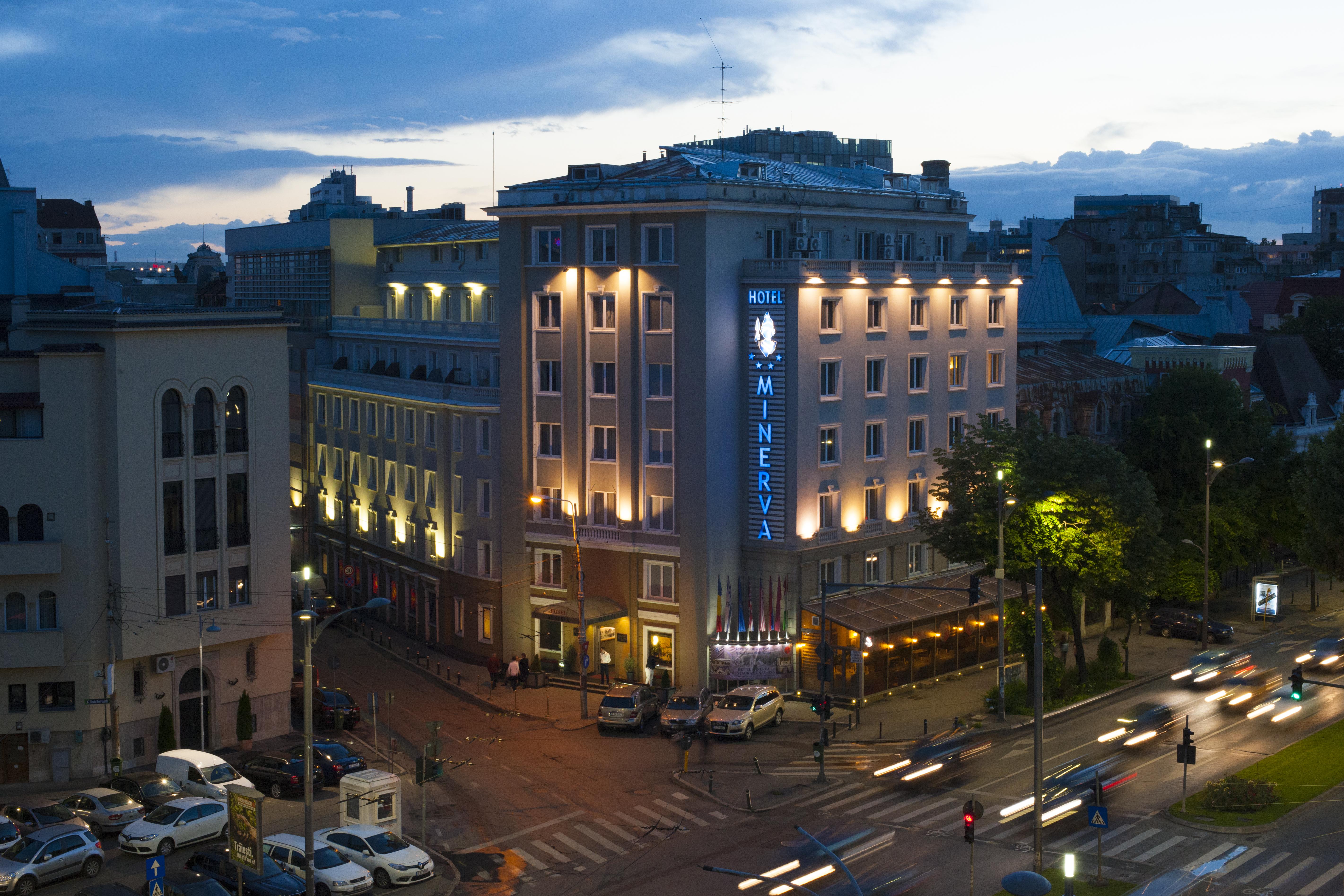 Hotel Minerva Bucareste Exterior foto